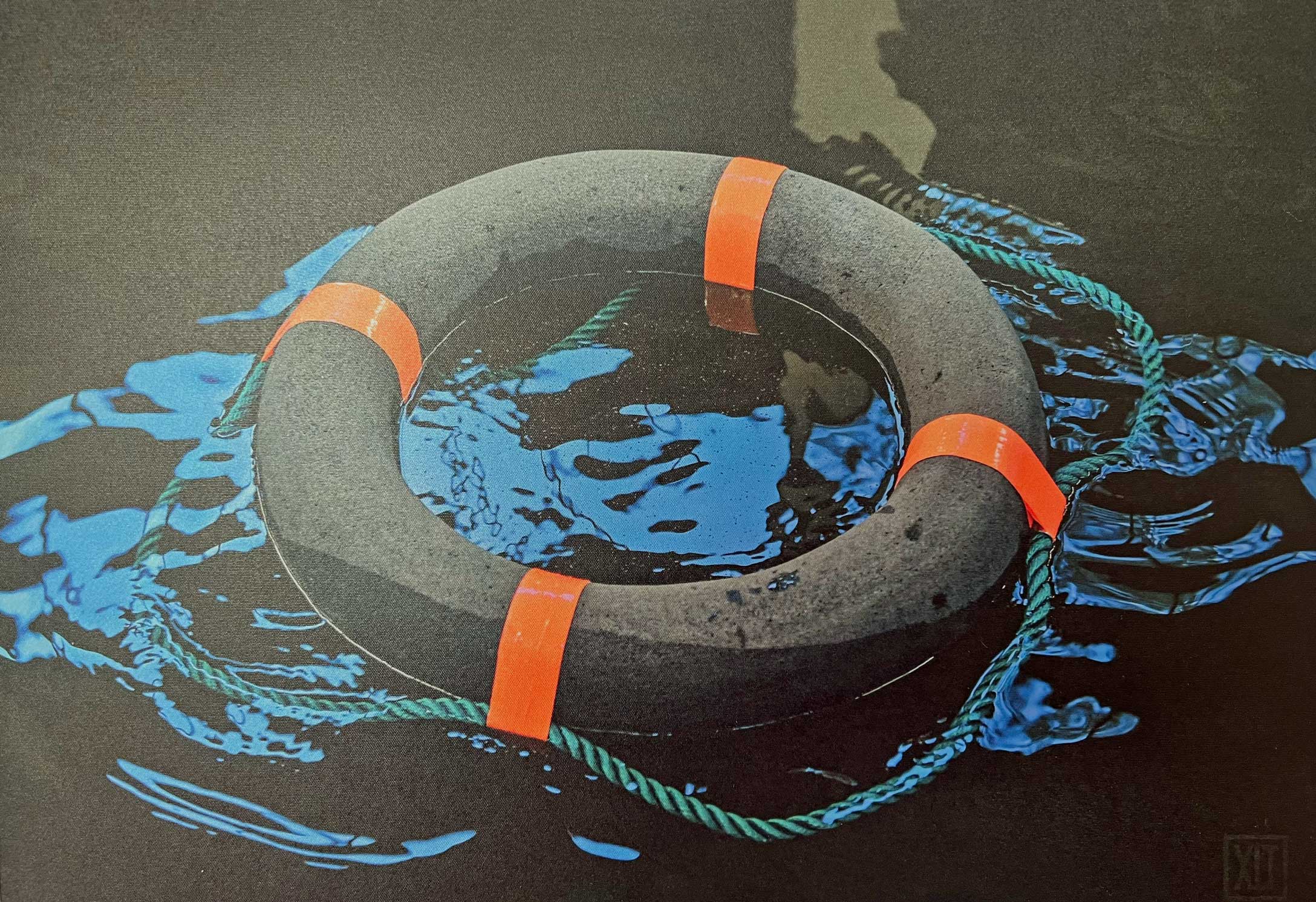Jahresgabe 2023 Wasser Schwimmt Axel T Schmidt