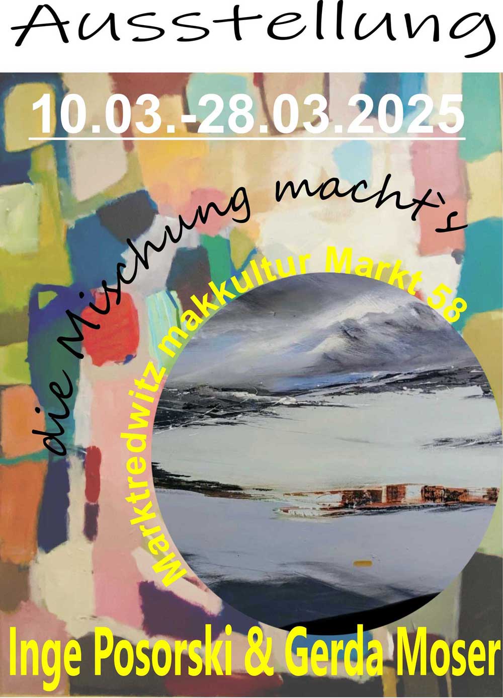 2025 03 Ausstellung Inge PosorskiGerda Moser web